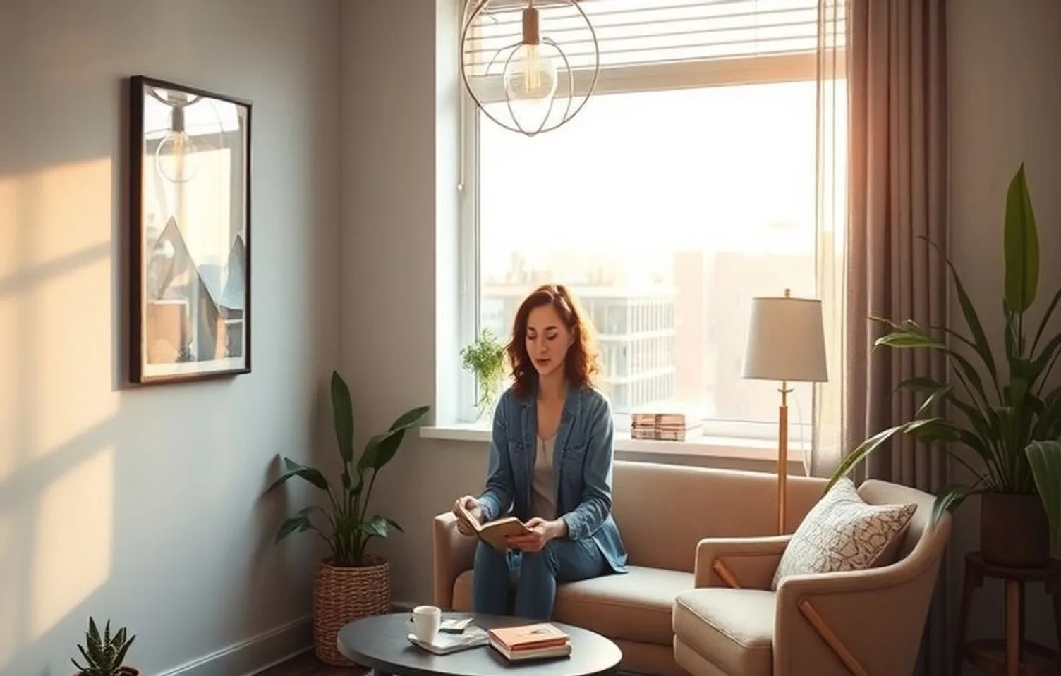 Intuition coaching office serene